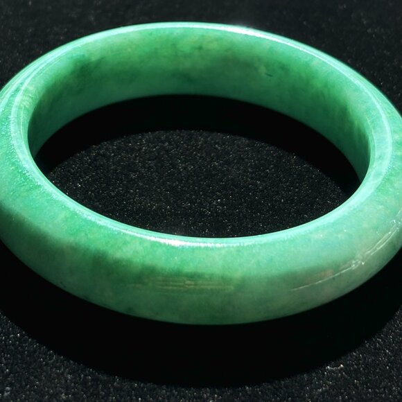 Onyx Natural Marble Jadeite Color Handmade Bracelet Stone Bracelets For Women - Picture 2 of 10